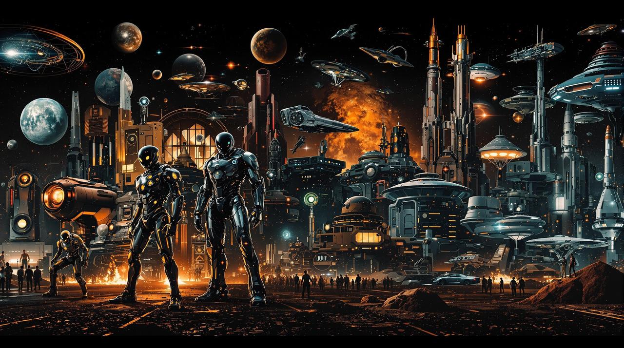 科幻电影百年回顾 - 影视专题封面，包含36个视频